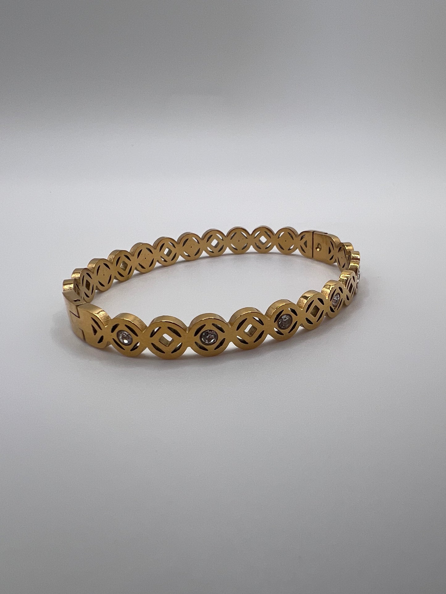 Diamond Weaved Bangle