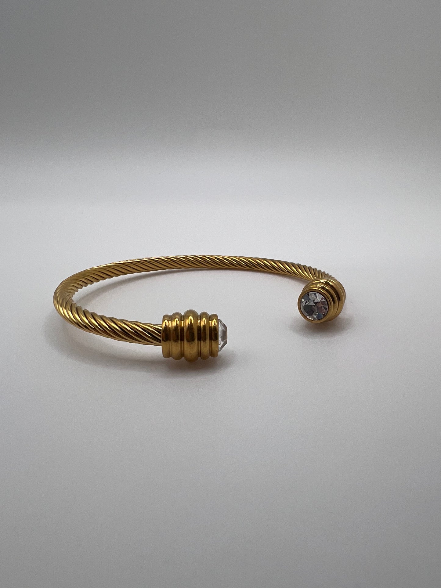 Gold Twisted Cuff