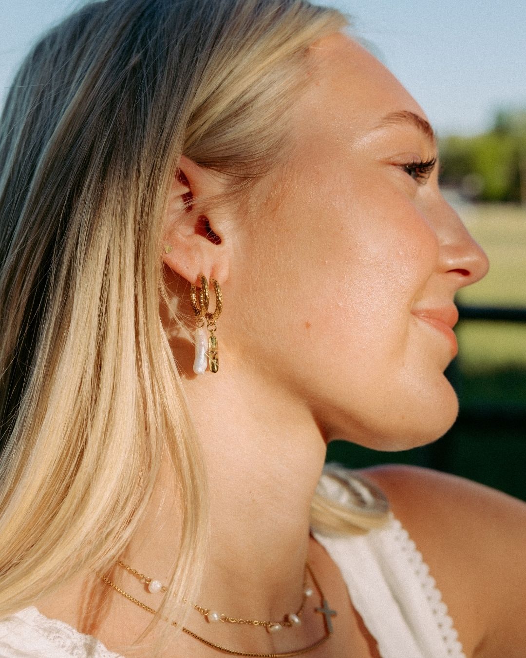 Moon Earrings