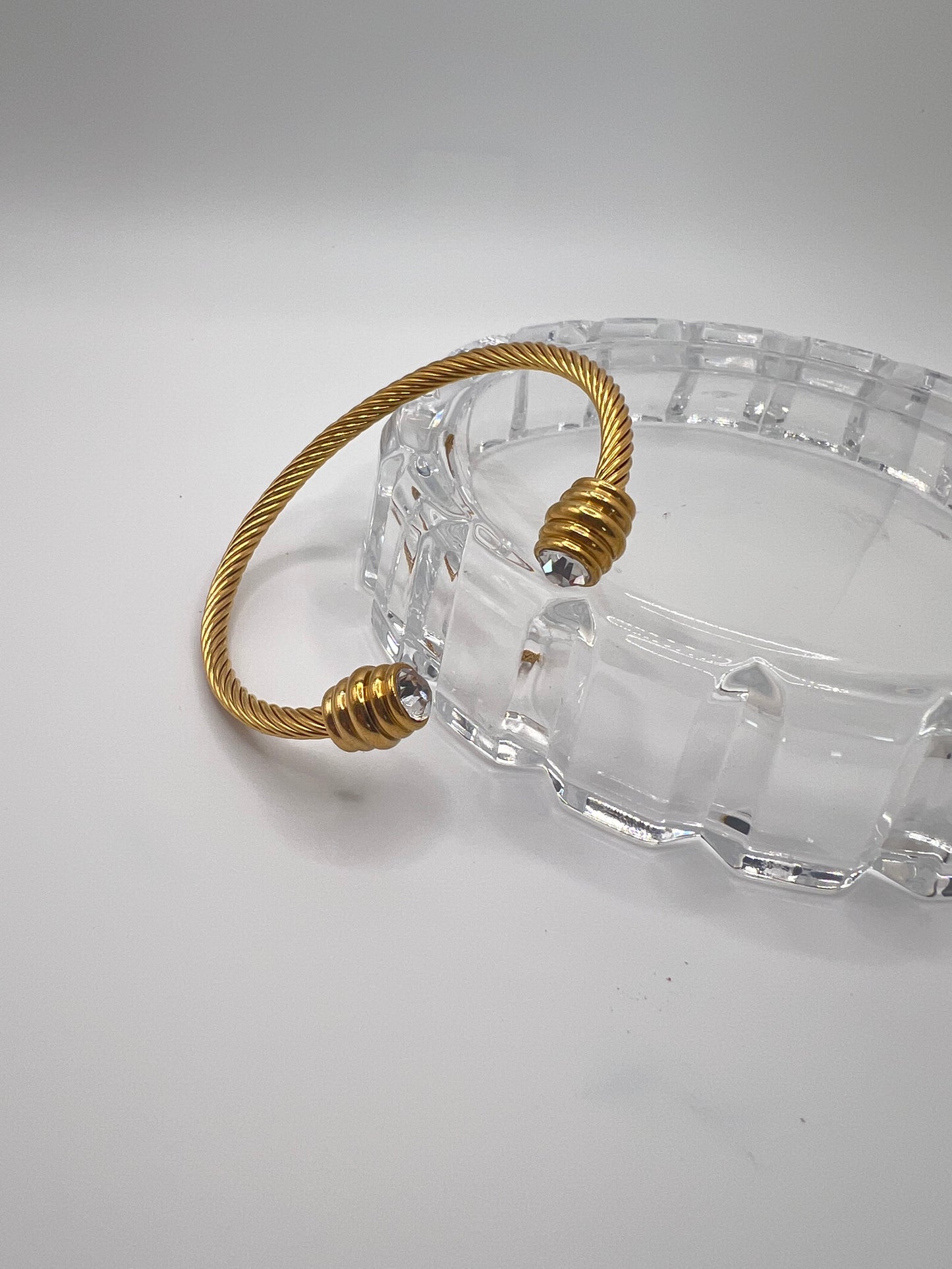 Gold Twisted Cuff