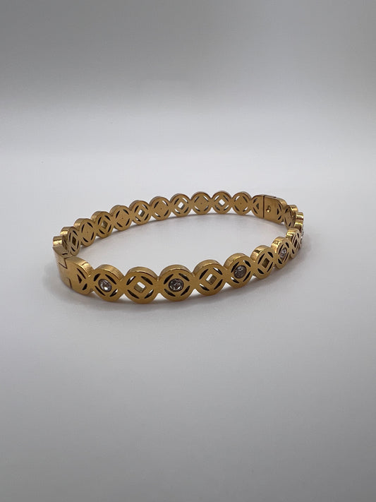 Diamond Weaved Bangle