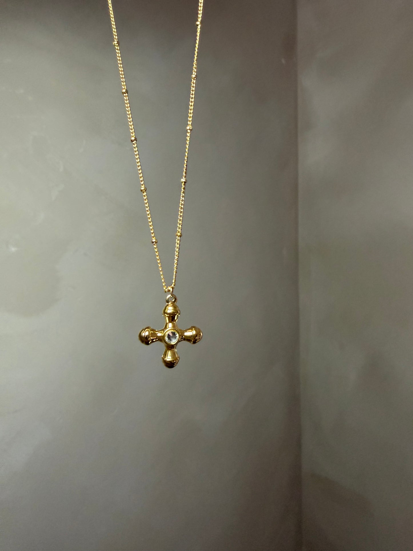 Evelyn Cross Necklace