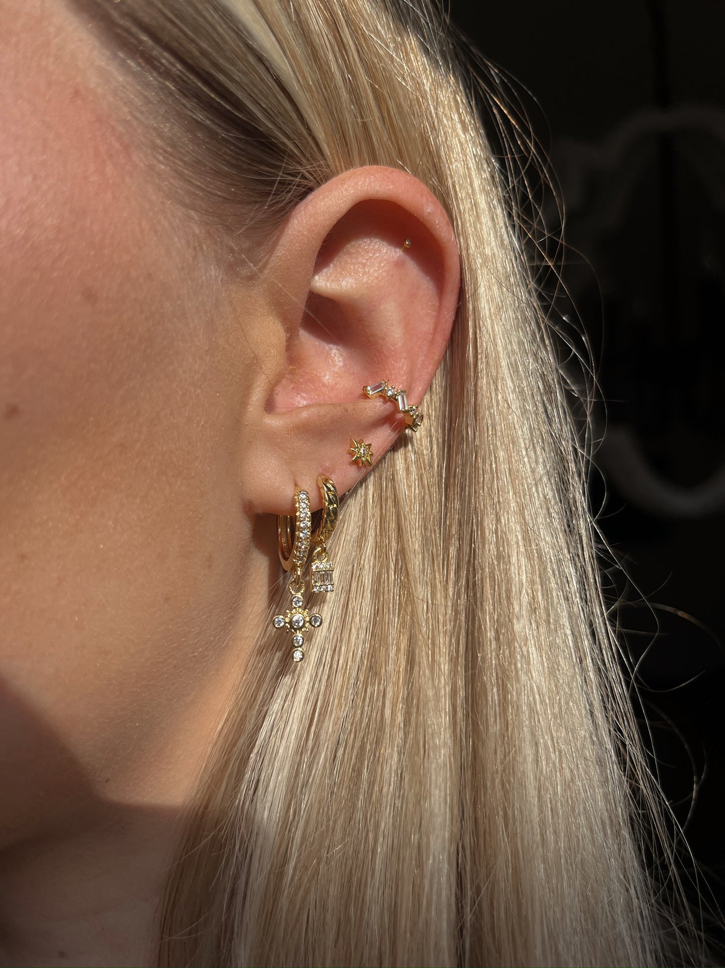 Diamond Zag Ear Cuff