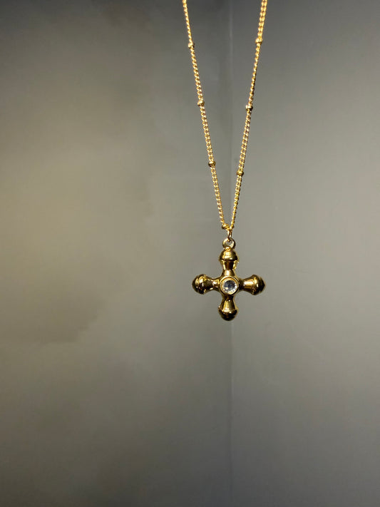 Evelyn Cross Necklace