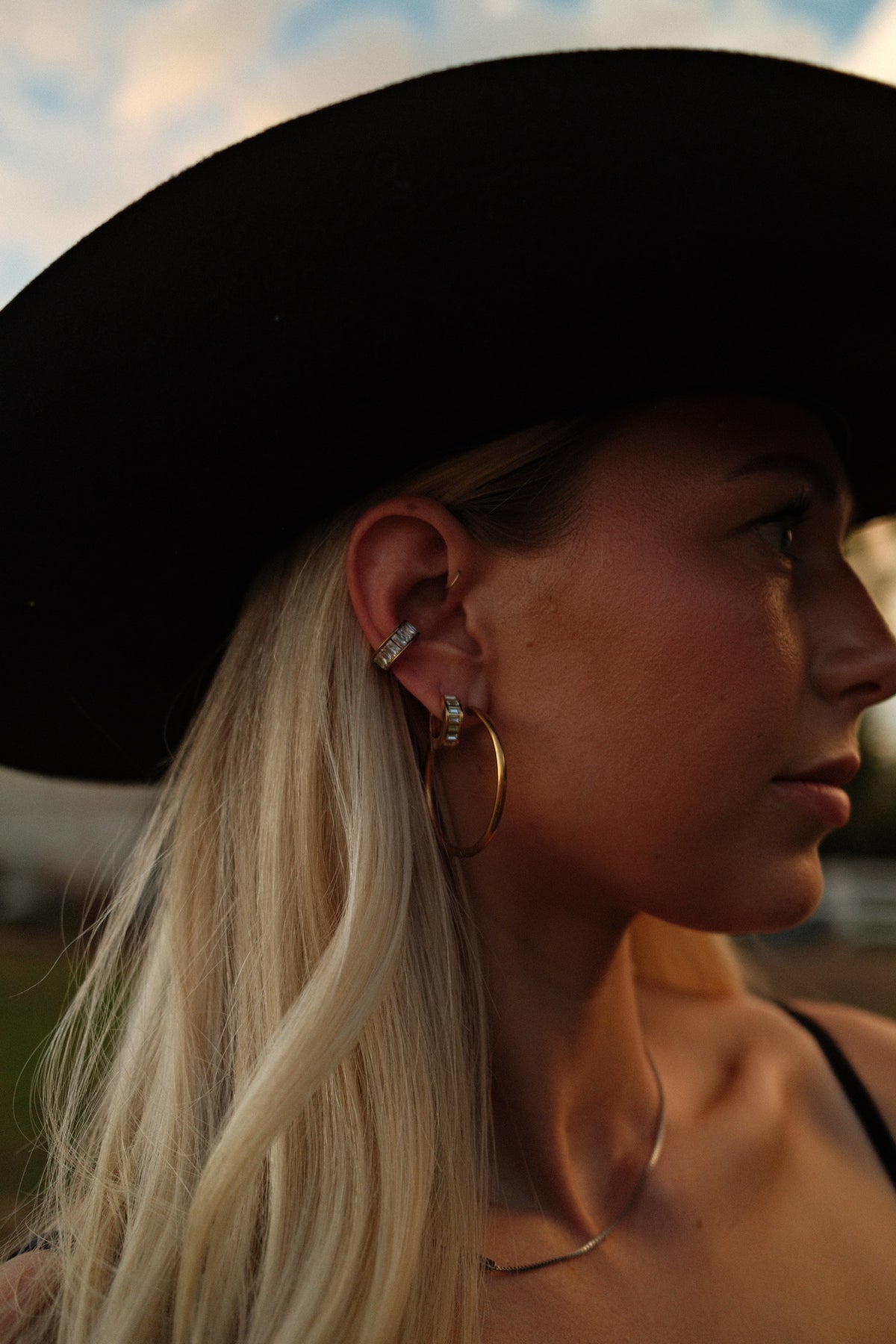 Diamond Ear Cuff