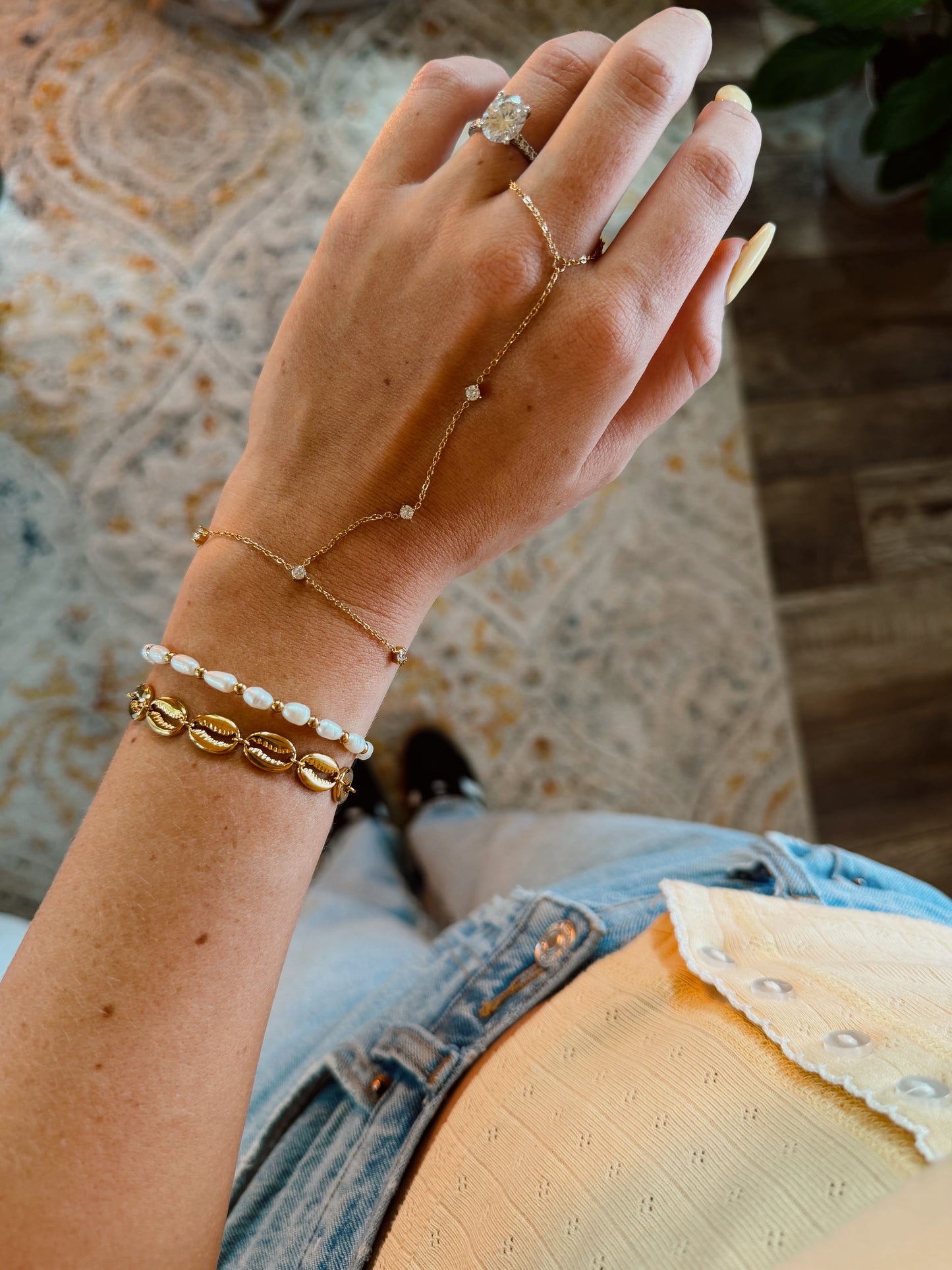 Diamond Hand Chain