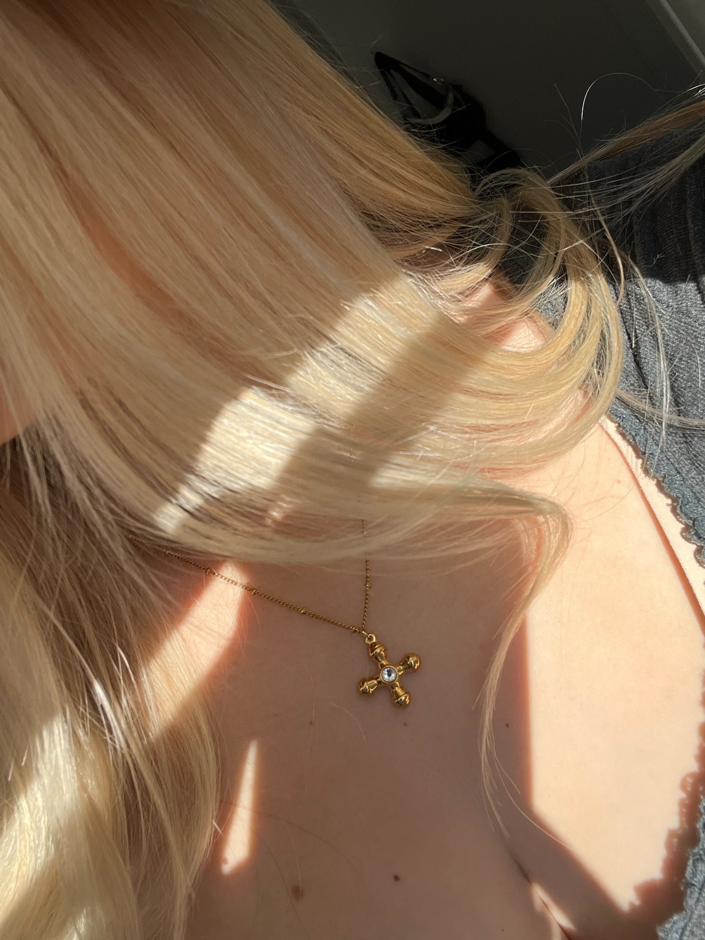 Evelyn Cross Necklace