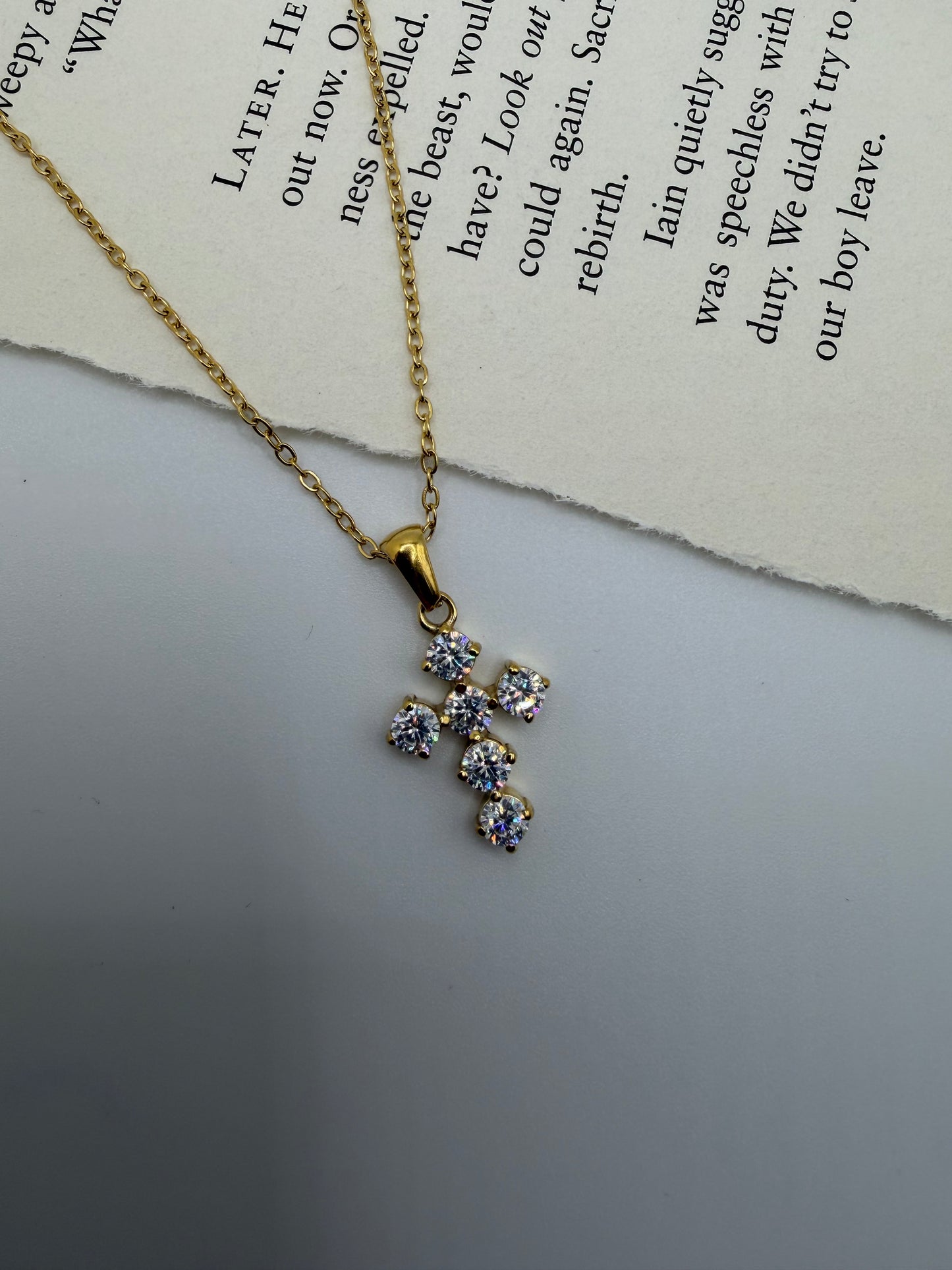 Eva Cross Necklace