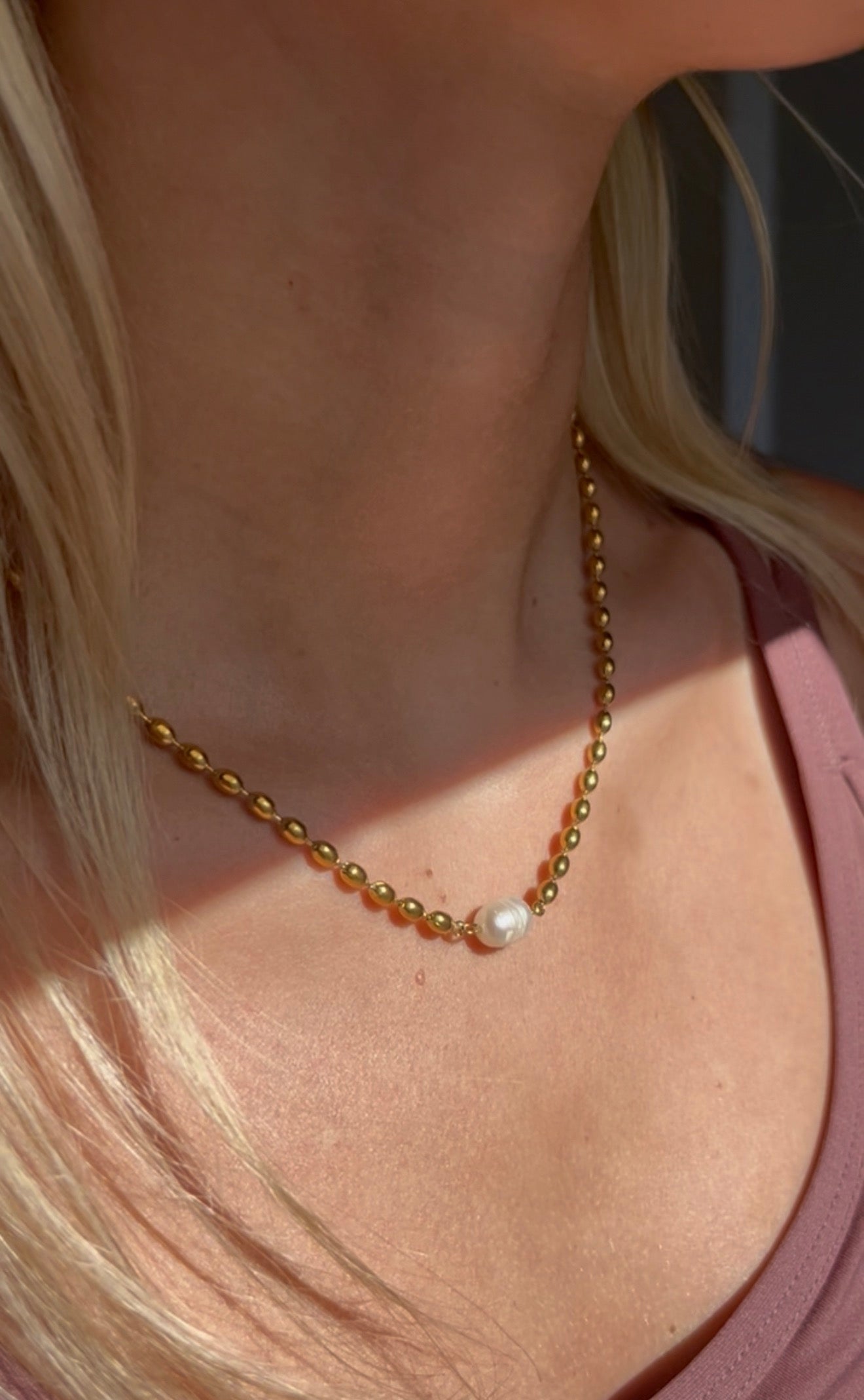 Annabelle Pearl Necklace