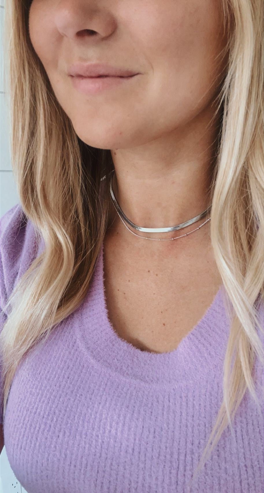 SILVER JODY NECKLACE