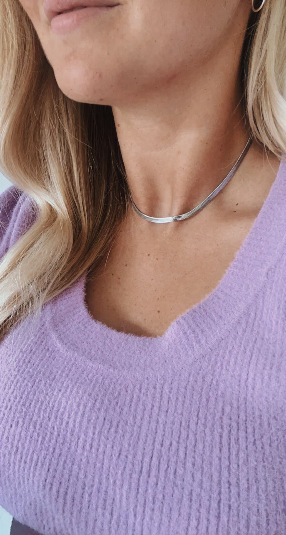 SILVER JODY NECKLACE